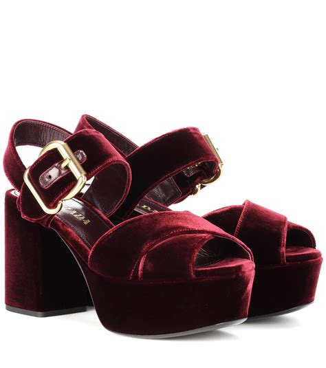 red fur prada sandels|prada velcro sandals.